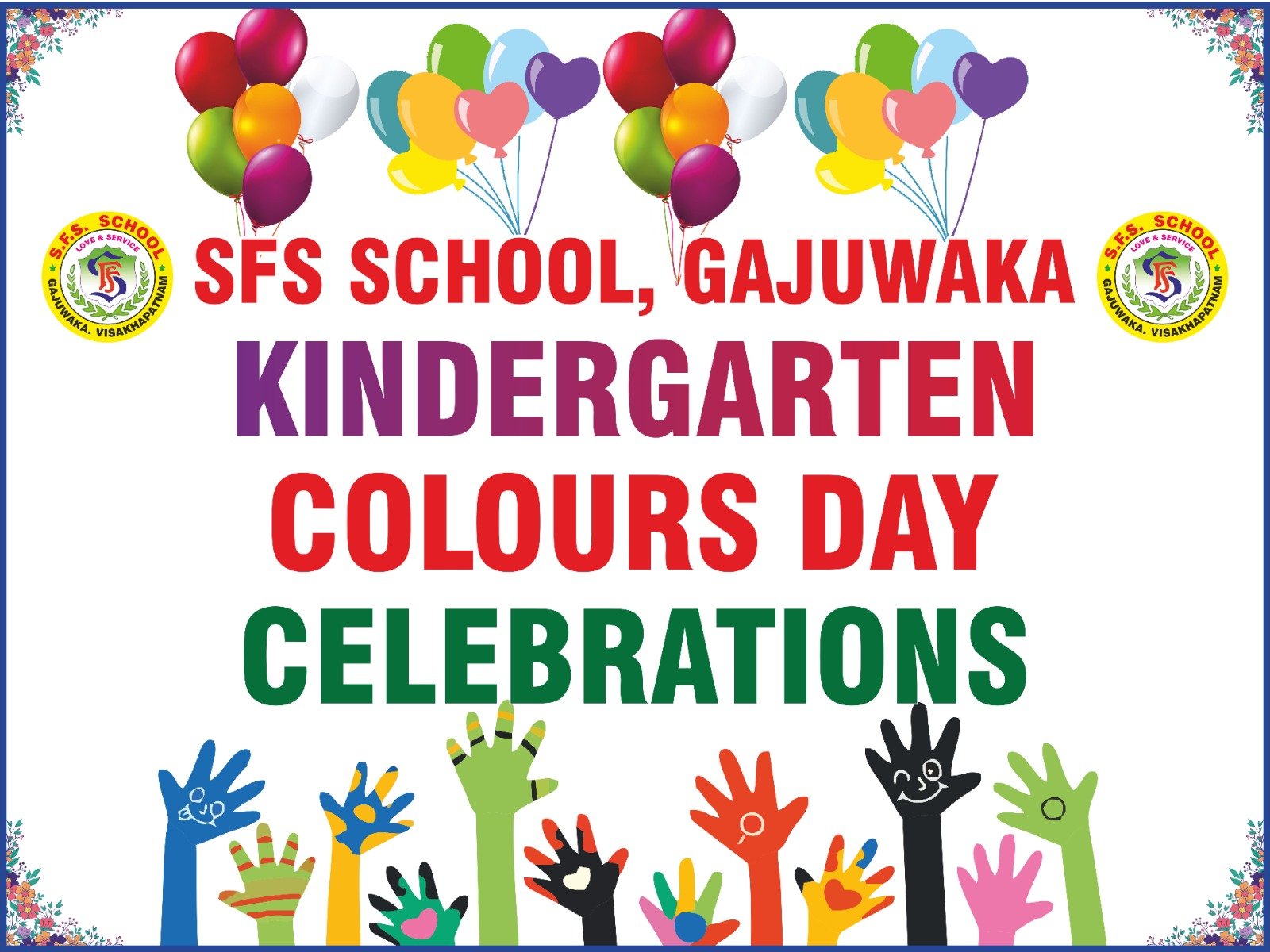Kindergarten Colours day Celebrations